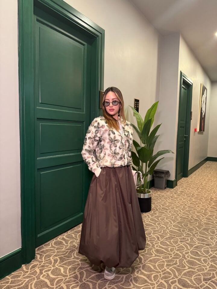 Kahverengi Balon Etek