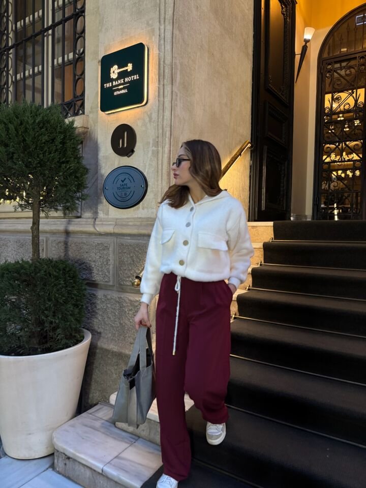 Bordo Palazzo Pantolon