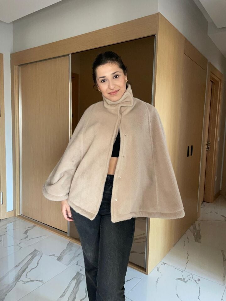 Peluş Sütlü Kahve Panço