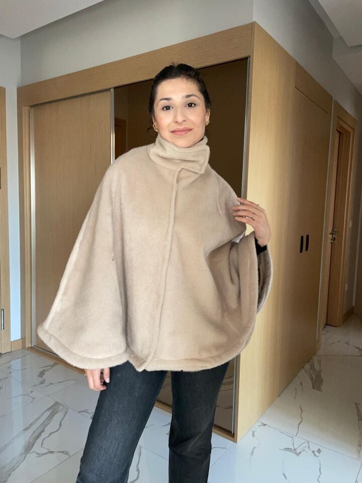 Peluş Sütlü Kahve Panço